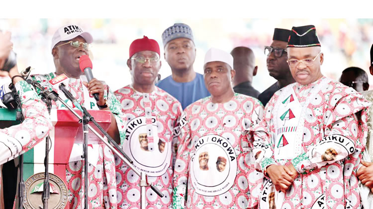 Atiku campaign: PDP govs hit Uyo with 15 private jets