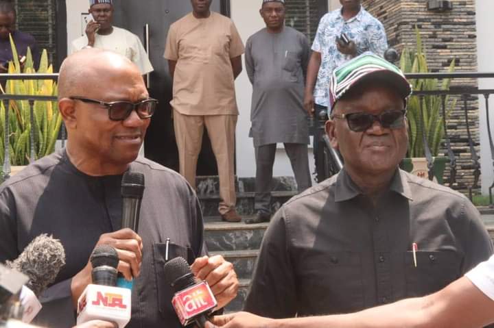 Peter obi visit benue state to support area affected by flood