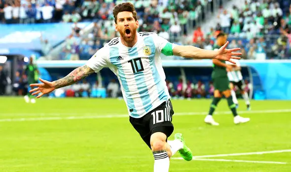 Maradona pushing us from heaven – Messi