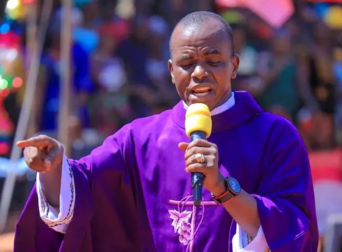 Mbaka returns from monastery after eight-month suspension