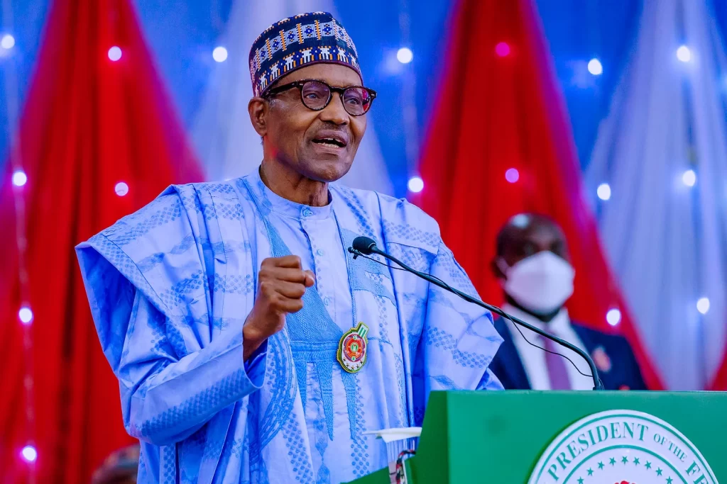 Embrace new technology to solve your problems – Buhari tells Nigerians