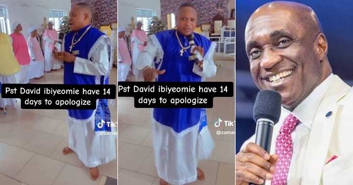 Ibiyeomie You Have 14 Days to Apologize”: Celestial Prophet Calls Out Pastor David over Comments in Church 