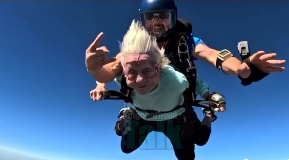 104-Year-Old Woman Passes Away Days After Setting A World Record For Skydiving